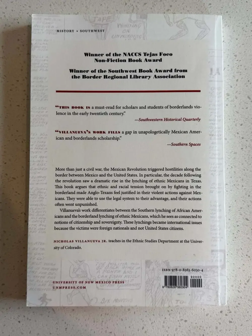 The Lynching of Mexicans in the Texas Borderlands by Nicholas Villanueva Jr.